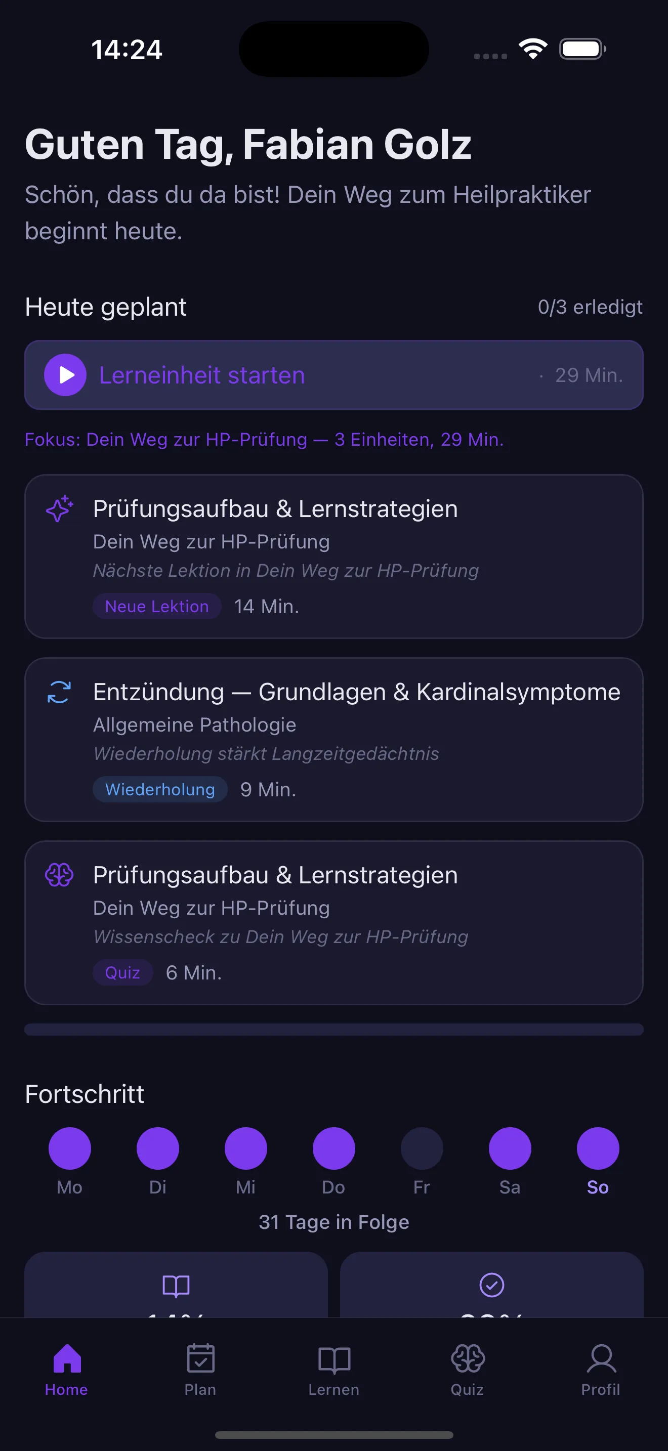 Currivium App Dashboard
